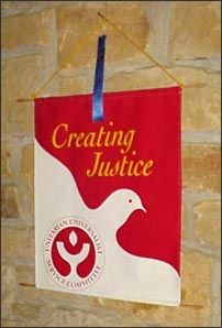 Creating Justice Banner